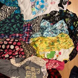 Girls pajamas bundle  